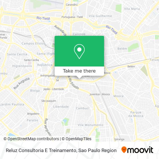 Reluz Consultoria E Treinamento map