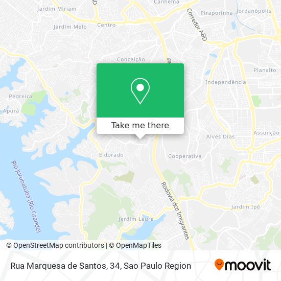 Mapa Rua Marquesa de Santos, 34