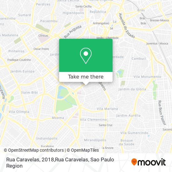 Rua Caravelas, 2018,Rua Caravelas map