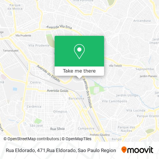 Rua Eldorado, 471,Rua Eldorado map