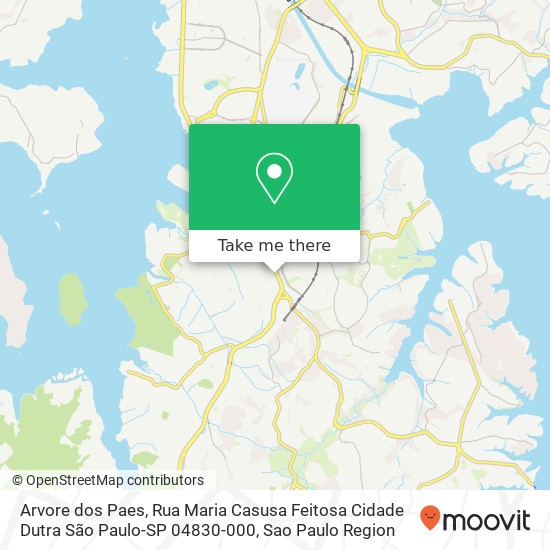 Arvore dos Paes, Rua Maria Casusa Feitosa Cidade Dutra São Paulo-SP 04830-000 map