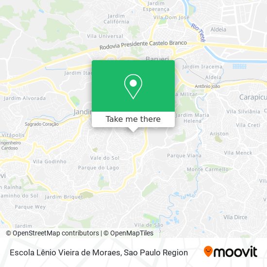 Escola Lênio Vieira de Moraes map