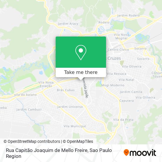 Rua Capitão Joaquim de Mello Freire map
