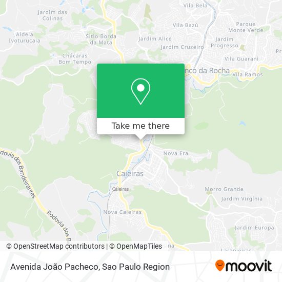 Avenida João Pacheco map