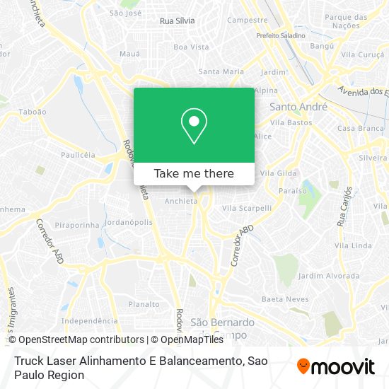 Truck Laser Alinhamento E Balanceamento map