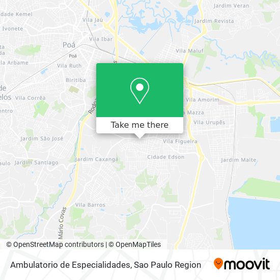 Ambulatorio de Especialidades map