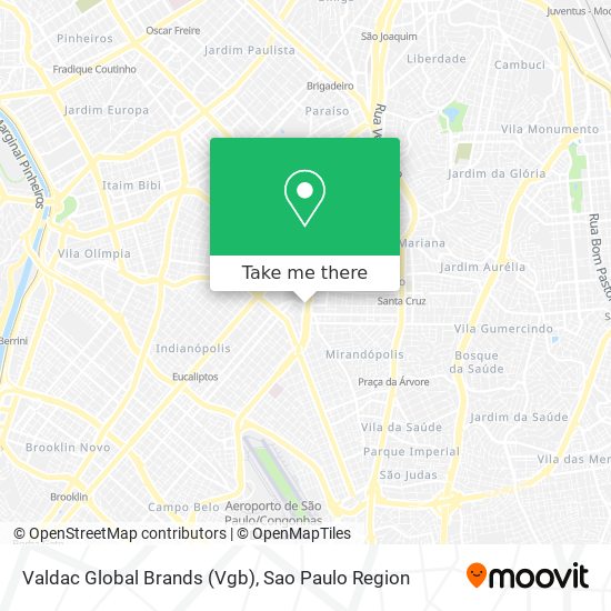 Valdac Global Brands (Vgb) map