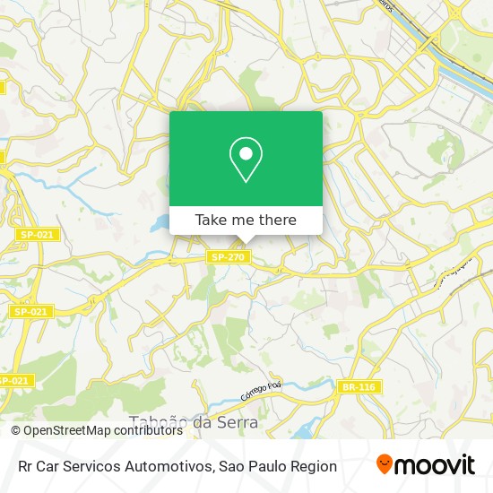 Rr Car Servicos Automotivos map