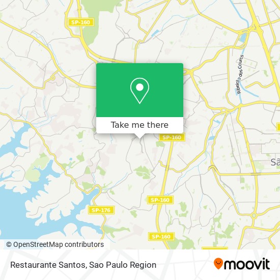 Restaurante Santos map