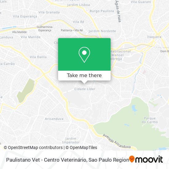 Paulistano Vet - Centro Veterinário map