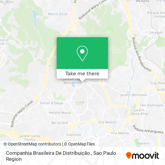 Companhia Brasileira De Distribuição. map