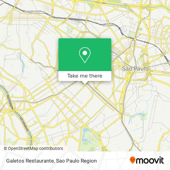 Galetos Restaurante map
