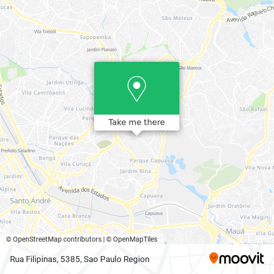 Rua Filipinas, 5385 map
