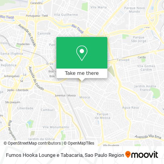 Fumos Hooka Lounge e Tabacaria map