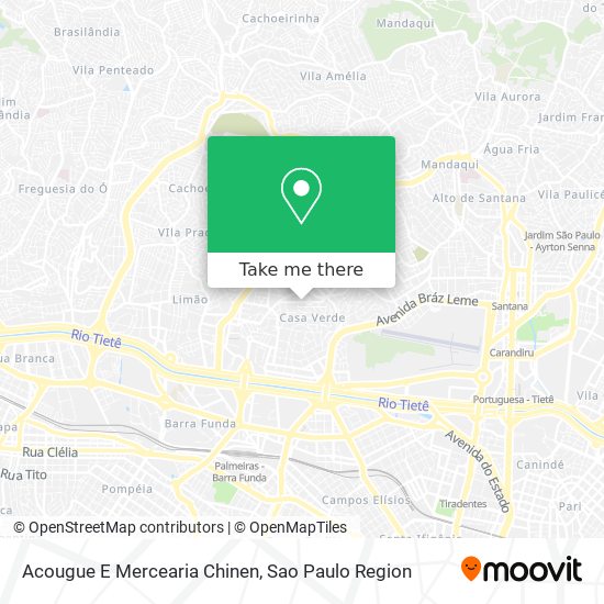 Acougue E Mercearia Chinen map