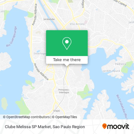 Clube Melissa SP Market map