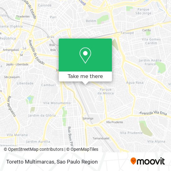 Toretto Multimarcas map