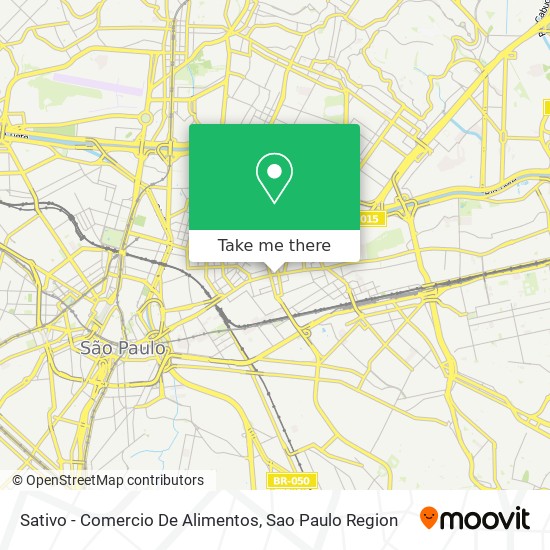 Sativo - Comercio De Alimentos map