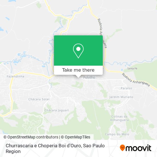 Churrascaria e Choperia Boi d'Ouro map