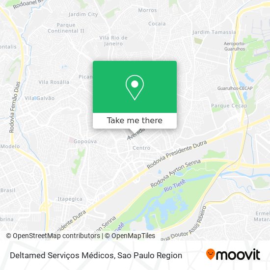 Deltamed Serviços Médicos map