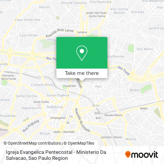 Igreja Evangelica Pentecostal - Ministerio Da Salvacao map