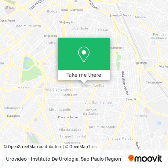 Urovideo - Instituto De Urologia map