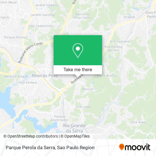 Parque Perola da Serra map