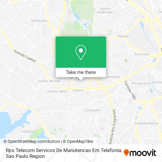 Rps Telecom Servicos De Manutencao Em Telefonia map