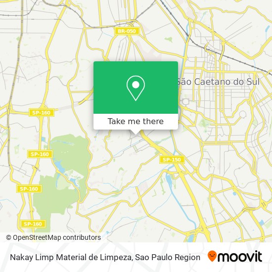 Mapa Nakay Limp Material de Limpeza