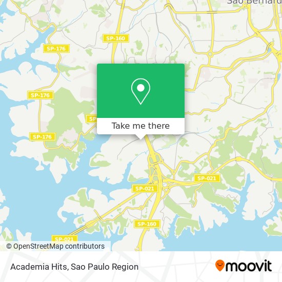 Academia Hits map