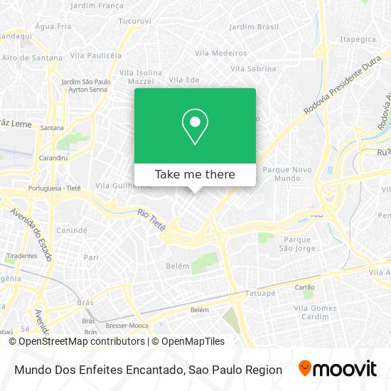 Mundo Dos Enfeites Encantado map