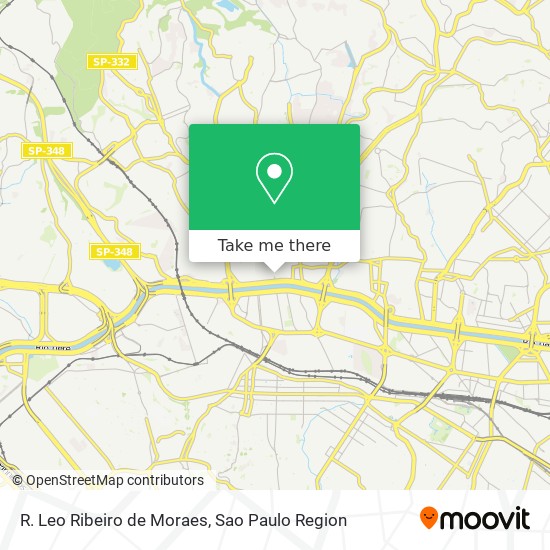R. Leo Ribeiro de Moraes map