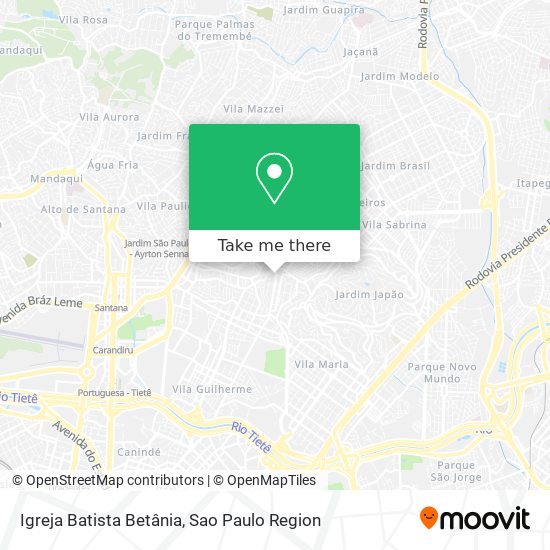 Igreja Batista Betânia map