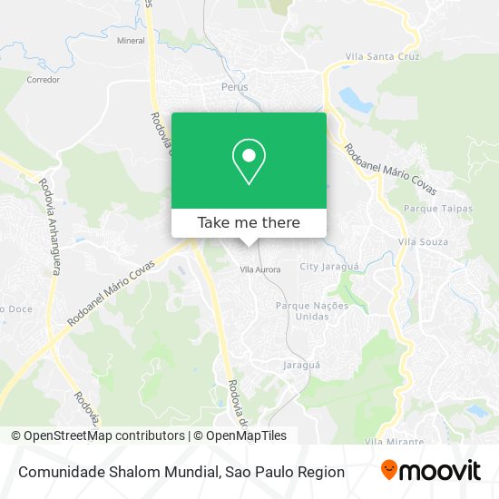 Comunidade Shalom Mundial map