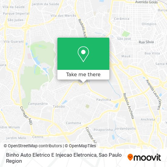 Binho Auto Eletrico E Injecao Eletronica map