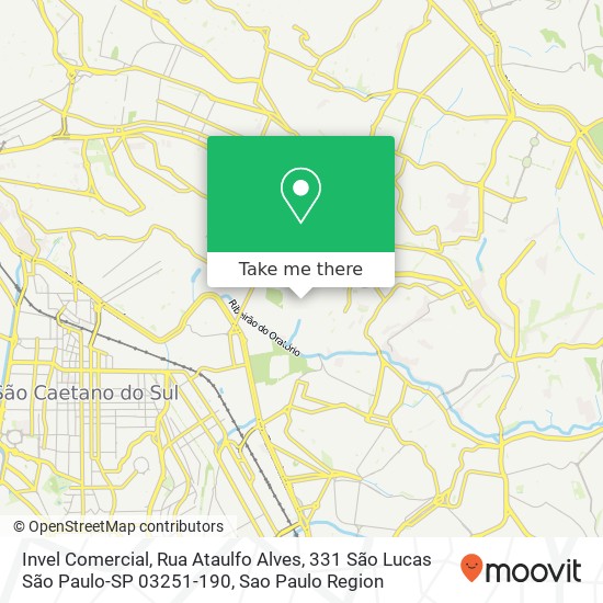 Invel Comercial, Rua Ataulfo Alves, 331 São Lucas São Paulo-SP 03251-190 map