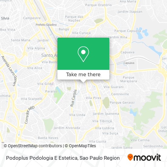 Podoplus Podologia E Estetica map