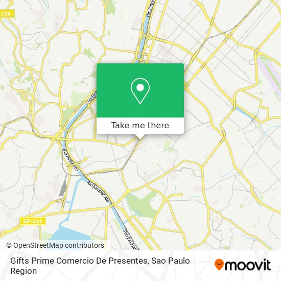 Mapa Gifts Prime Comercio De Presentes