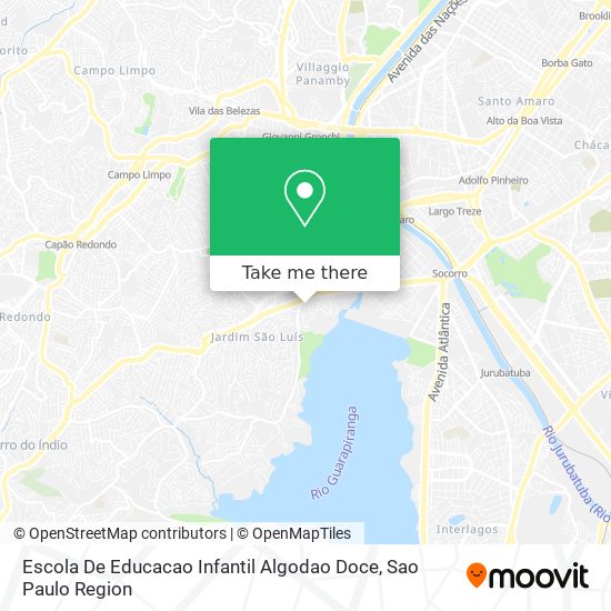 Escola De Educacao Infantil Algodao Doce map