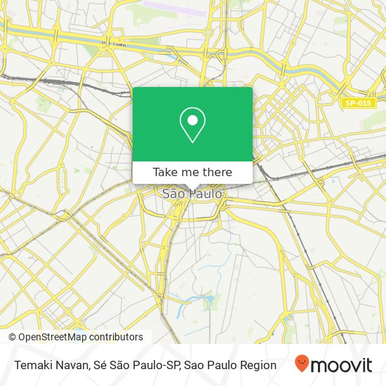 Temaki Navan, Sé São Paulo-SP map