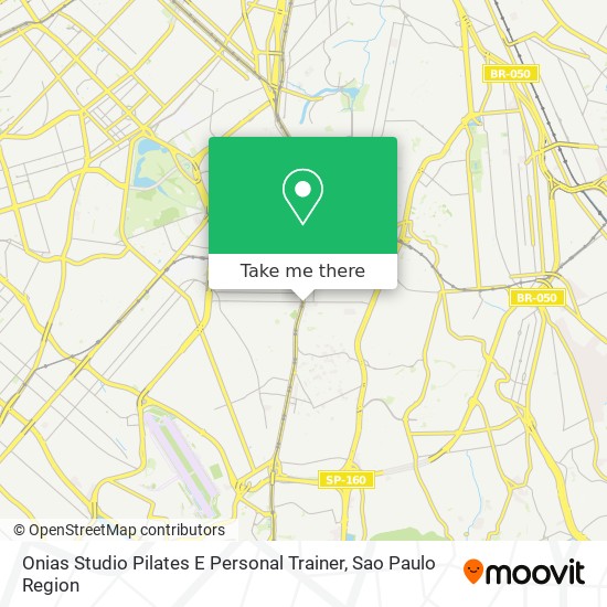 Onias Studio Pilates E Personal Trainer map