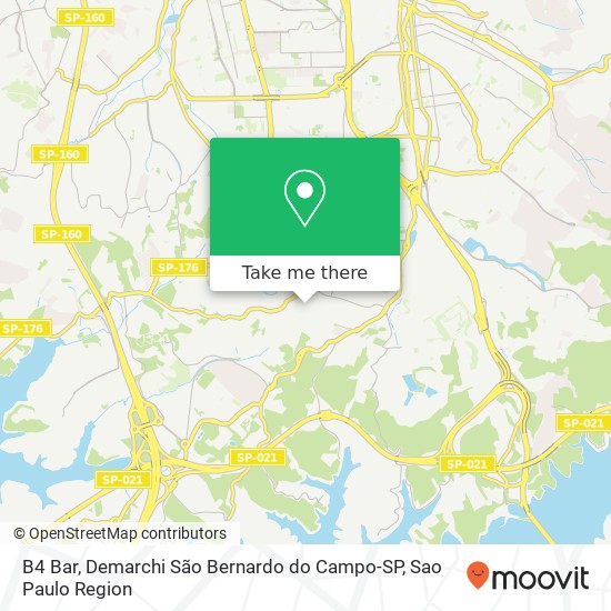 B4 Bar, Demarchi São Bernardo do Campo-SP map