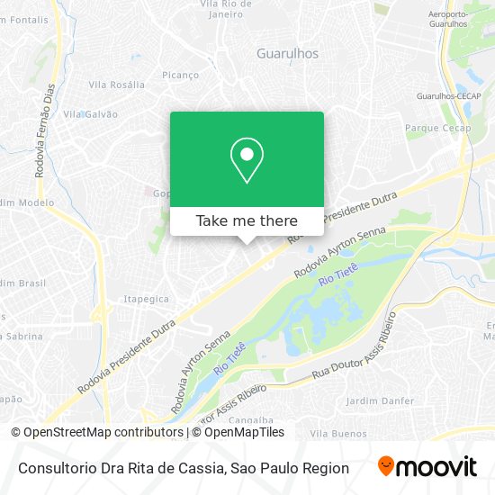 Consultorio Dra Rita de Cassia map