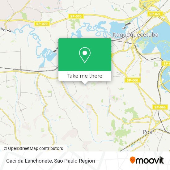 Cacilda Lanchonete map