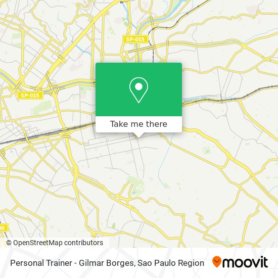 Personal Trainer - Gilmar Borges map