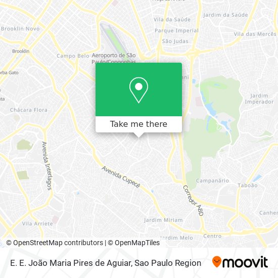 E. E. João Maria Pires de Aguiar map