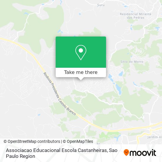 Associacao Educacional Escola Castanheiras map