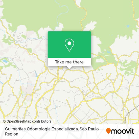 Mapa Guimarães Odontologia Especializada