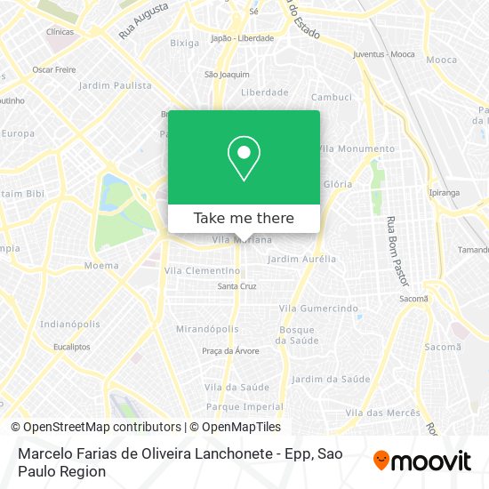 Marcelo Farias de Oliveira Lanchonete - Epp map