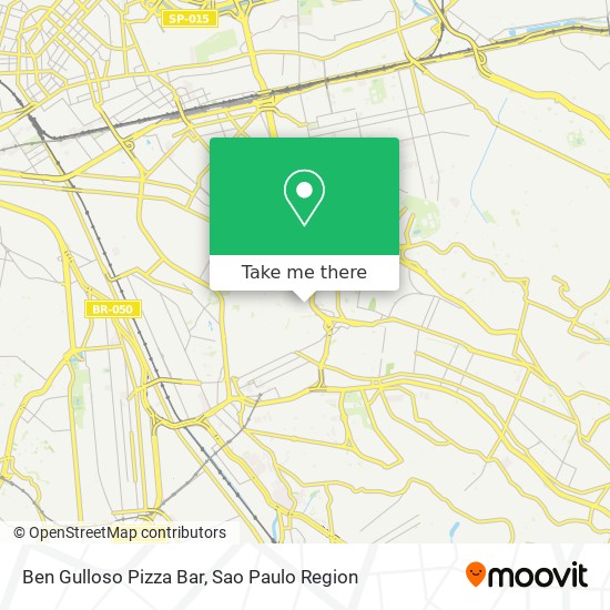 Ben Gulloso Pizza Bar map